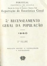 3º Recenceamento Geral da População - 1960. II Volume