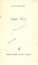 Chair Vive. Poésie 53