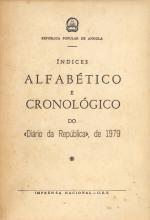 Índices Alfabético e Cronológico do «Diário da República» de 1979