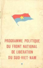 Programme politique du FNL - Front National de Libération du Sud-Viet-Nam