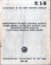 Employment of Riot Control Agents, Flame, Smoke…