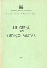Lei Geral do Serviço Militar. Lei nº 12/82
