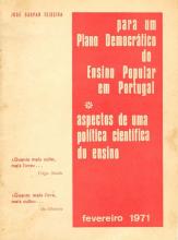 Para um Plano Democrático do Ensino Popular em Portugal