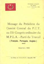Message du Président du CC du Pct au IIè Congrès Ordinaire du MPLA-Pt