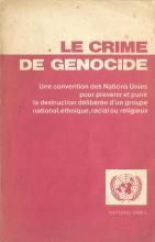 Crime de Genocide (Le)