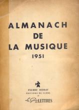 Almanach de la Musique 1951