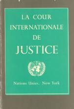 Cour Internationale de Justice (La)