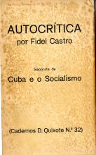 Autocrítica por Fidel Castro (de 1970)