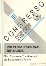 Política Nacional de Saúde. III Congresso do PAICV