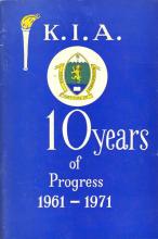 10 Years of Progress - 1961-1971