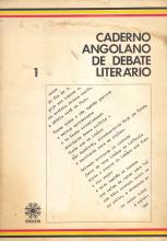 Caderno Angolano de Debate Literário, 1