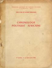 Chronologie Politique Africaine