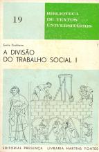 Divisão do Trabalho Social (A). 1º Volume