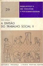 Divisão do Trabalho Social (A). 2º Volume