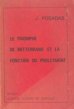 Triomphe de Mitterrand et la Fonction du Proletariat (Le)