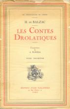 Contes Drolatiques (Les). III