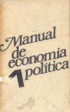 Manual de Economia Política. Volume I