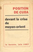 Position de Cuba devant la Crise du Moyen-Orient