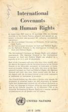 International Covenants on Human Rights
