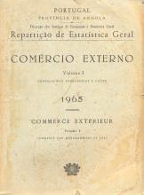 Comércio Externo (1965) - Volume I. Comércio por Mercadorias e Países