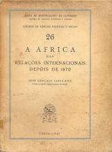 África nas Relações Internacionais depois de 1870 (A)
