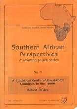 A Statistical Profile of the Sadcc Countries in the 1980S (3)