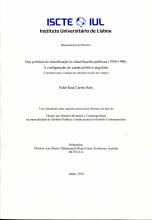 Das Políticas de Classificação às Classificações Políticas (1950-1996)