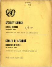 Security Council Official Records