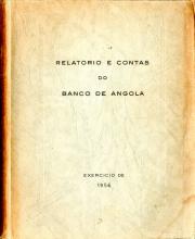 Relatório e Contas do Banco de Angola. Exercício de 1956