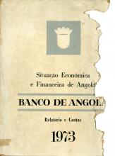 Relatório e Contas do Banco de Angola - 1973
