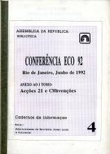 Conferência Eco 92 (Rio de Janeiro). Anexo ao 1º Tomo