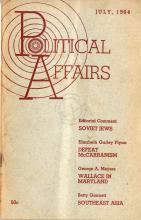 Political Affairs (Theoretical Organ of the Communist Party)