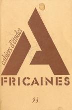 Cahiers d'études Africaines