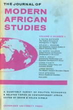 The Journal of Modern African Studies