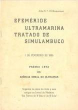 Efeméride ultramarina Tratado de Simulambuco - 1 de Fevereiro de 1885