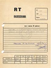 Radiograma de Lukoki a Tchiweka, nº 175