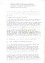 Report of activities Easter 1971 – Easter 1972