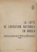 Dossier do MPLA «La lutte de libération nationale en Angola»