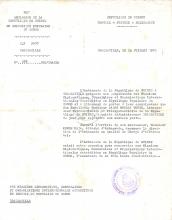 Carta-circular nº 266/AG/Brazza da Embaixada da Guiné no Congo