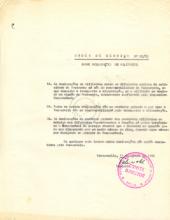 Ordem de serviço nº 22/72 sobre deslocações de militantes