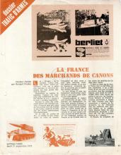 «Dossier Trafic d’armes – La France des marchands de canons»