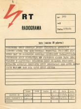Radiograma de Mbinda a Tchiweka, nº 385