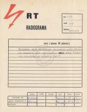 Radiograma de Miranda a Tchiweka
