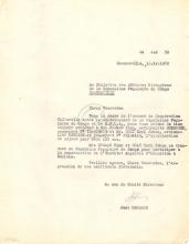 Carta (04/442/72) de José Eduardo ao Min. dos Neg. Estrang.