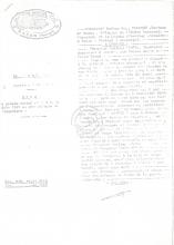 «Dépot du Procès-verbal de l'A.G. du 25.5.1969 et des statuts de l'organisme»