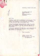 Carta de António A. Neto a O. Öberg e B. Askelöf