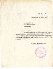 Carta (599/04/73) do CD do MPLA ao Ministério dos Neg. Estrang.