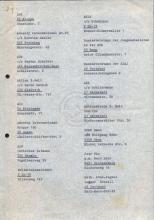 Lista de contactos na Alemanha