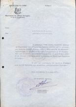 Certificado assinado por Ileka Mboyo para Barreto Rodrigo