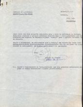  Conjunto de documentos de António de Menezes a Lúcio Lara